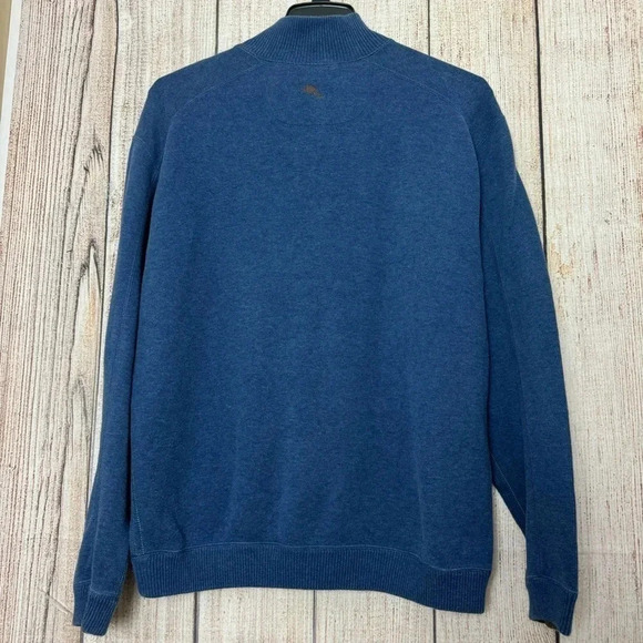 Tommy Bahama Mens Quarte Zip Reversible pullover Sweaters size Medium - Picture 3 of 11
